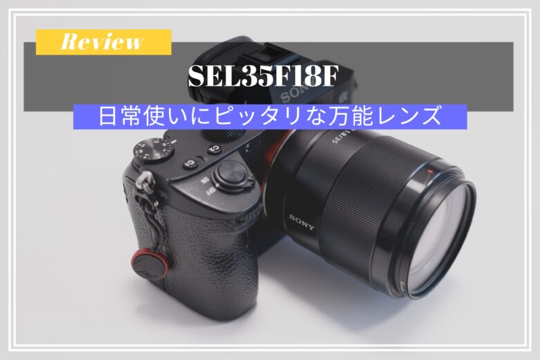 作例あり】SEL35F18F長期使用レビュー。欠点が見当たらない万能レンズ